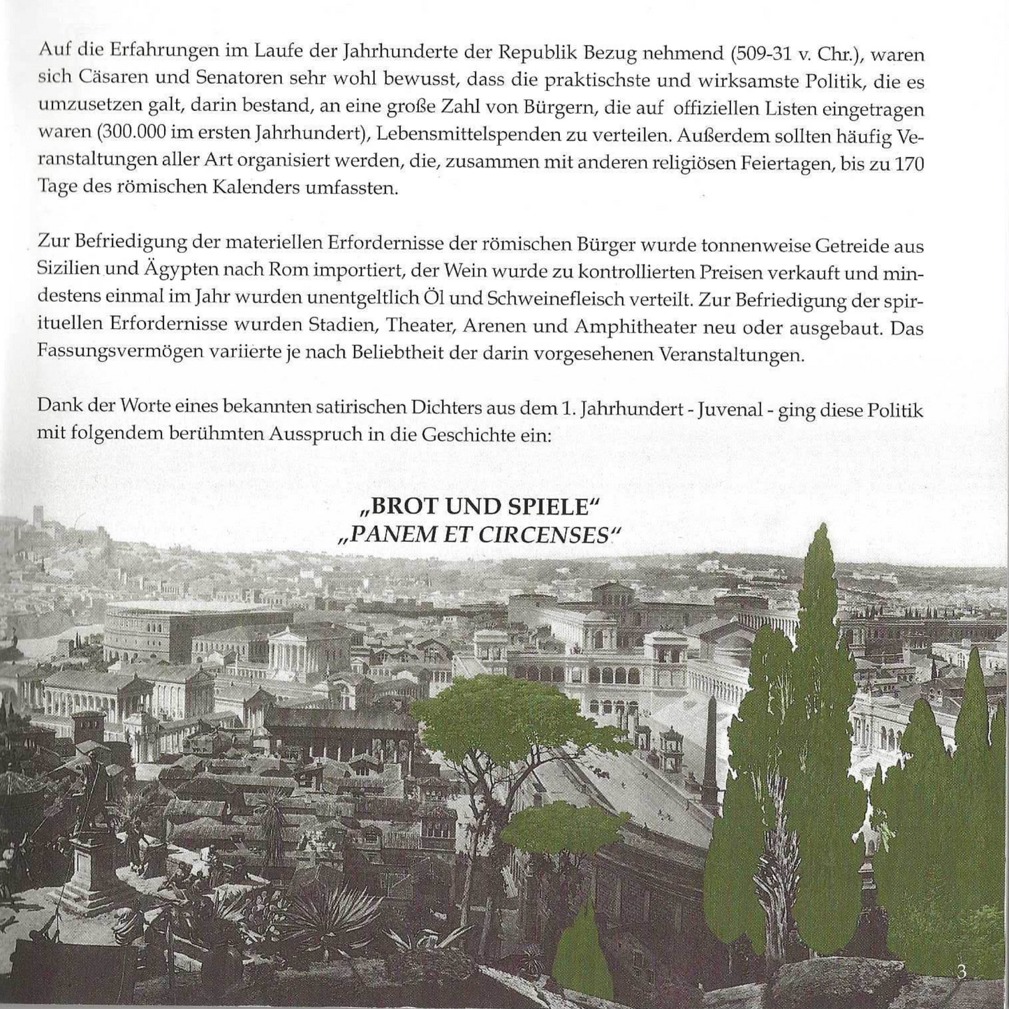 Das Kolosseum und der Circus Maximus